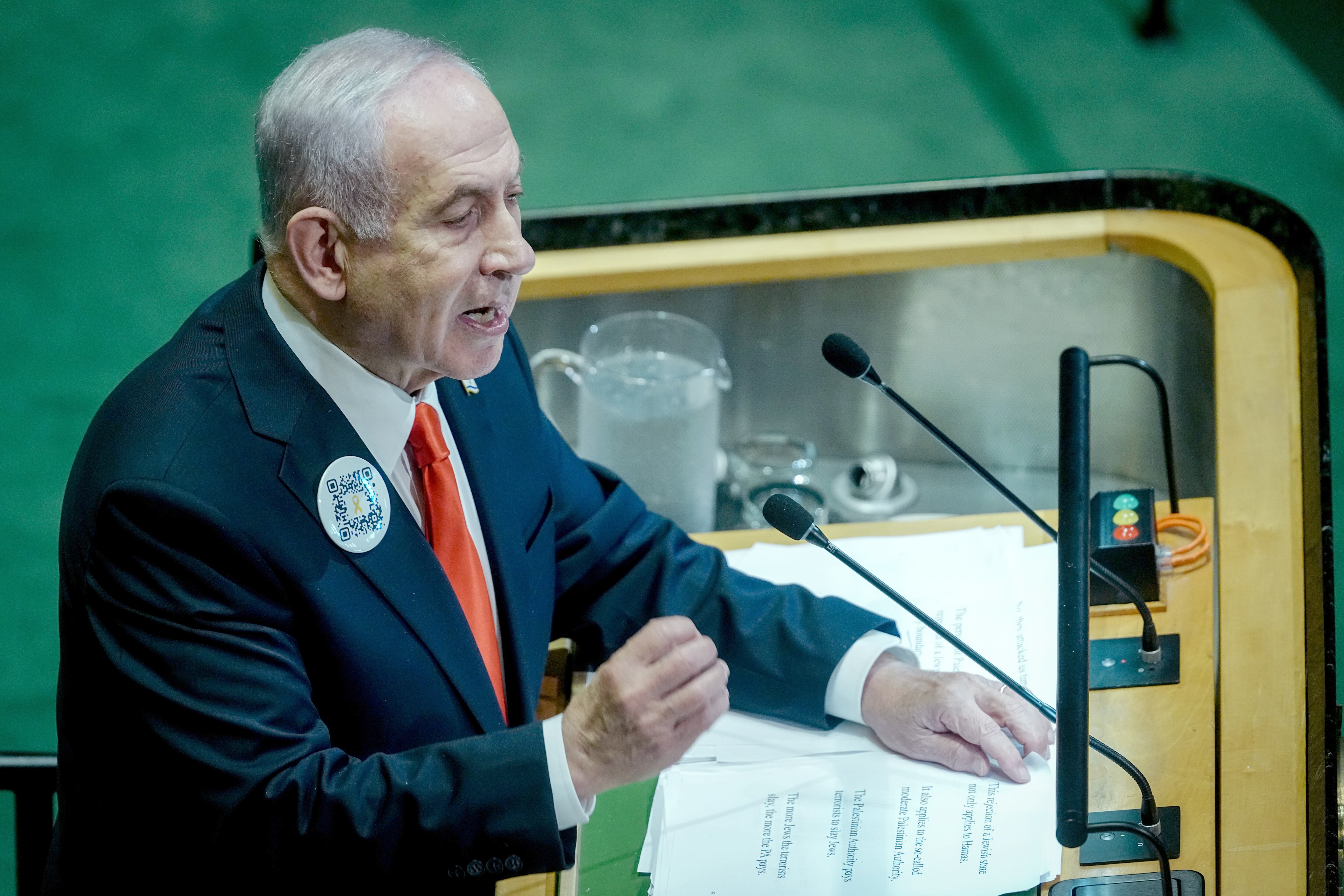Benjamin Netanyahu, primer ministro de Israel. Foto: Kay Nietfeld/picture alliance via Getty Images