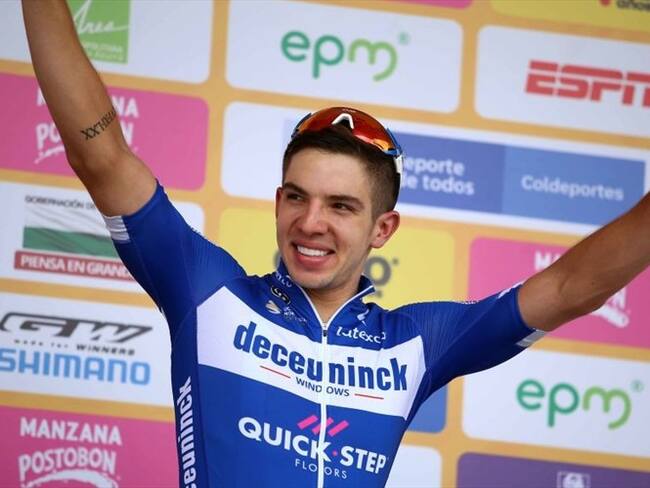 Álvaro José Hodeg ganó la quinta etapa de la Vuelta al Benalux. Foto: Getty Images