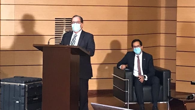 Alberto Carrasquilla señaló que tenemos uno de los países con gastos tributarios más altos y menos exaltados. Foto: María C. Suárez