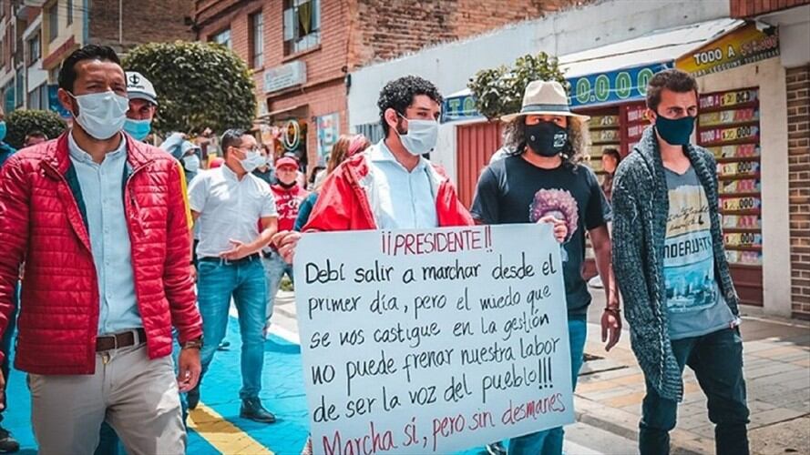 Medrano solicitó ser escuchado en versión libre. Foto: Cortesía Alcaldía de Paipa