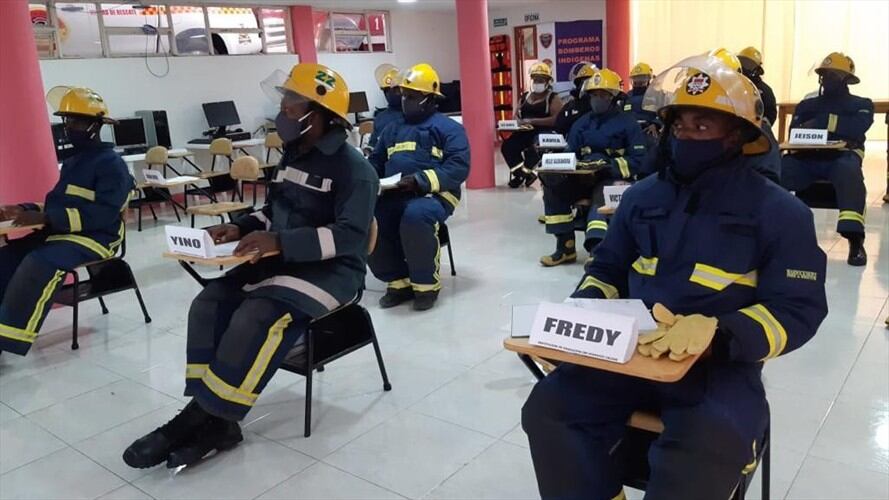 Avanza creación del Cuerpo de Bomberos Voluntarios en Riosucio. Foto: Mininterior