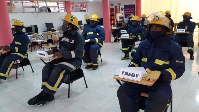 Avanza creación del Cuerpo de Bomberos Voluntarios en Riosucio. Foto: Mininterior