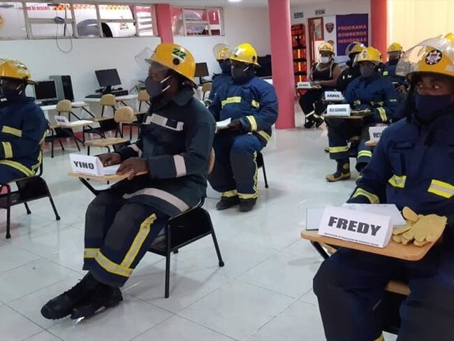 Avanza creación del Cuerpo de Bomberos Voluntarios en Riosucio. Foto: Mininterior