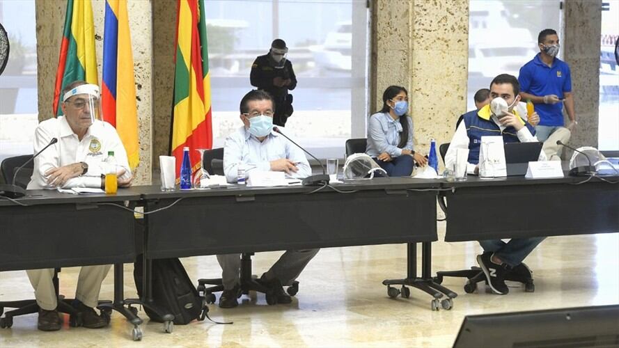 La cartera de Salud envió una comisión a la capital de Bolívar y el ministro Ruiz preside una reunión urgente. Foto: Antonio Canchila