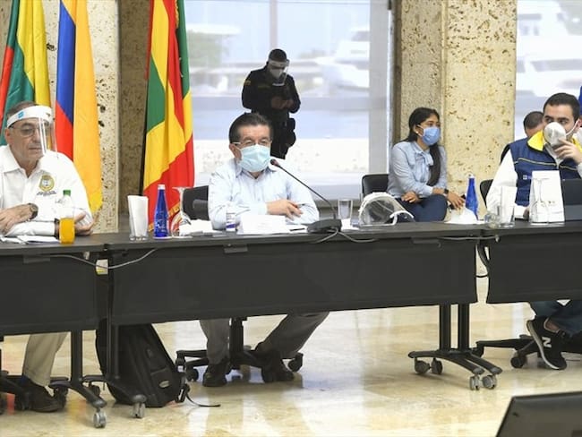 La cartera de Salud envió una comisión a la capital de Bolívar y el ministro Ruiz preside una reunión urgente. Foto: Antonio Canchila