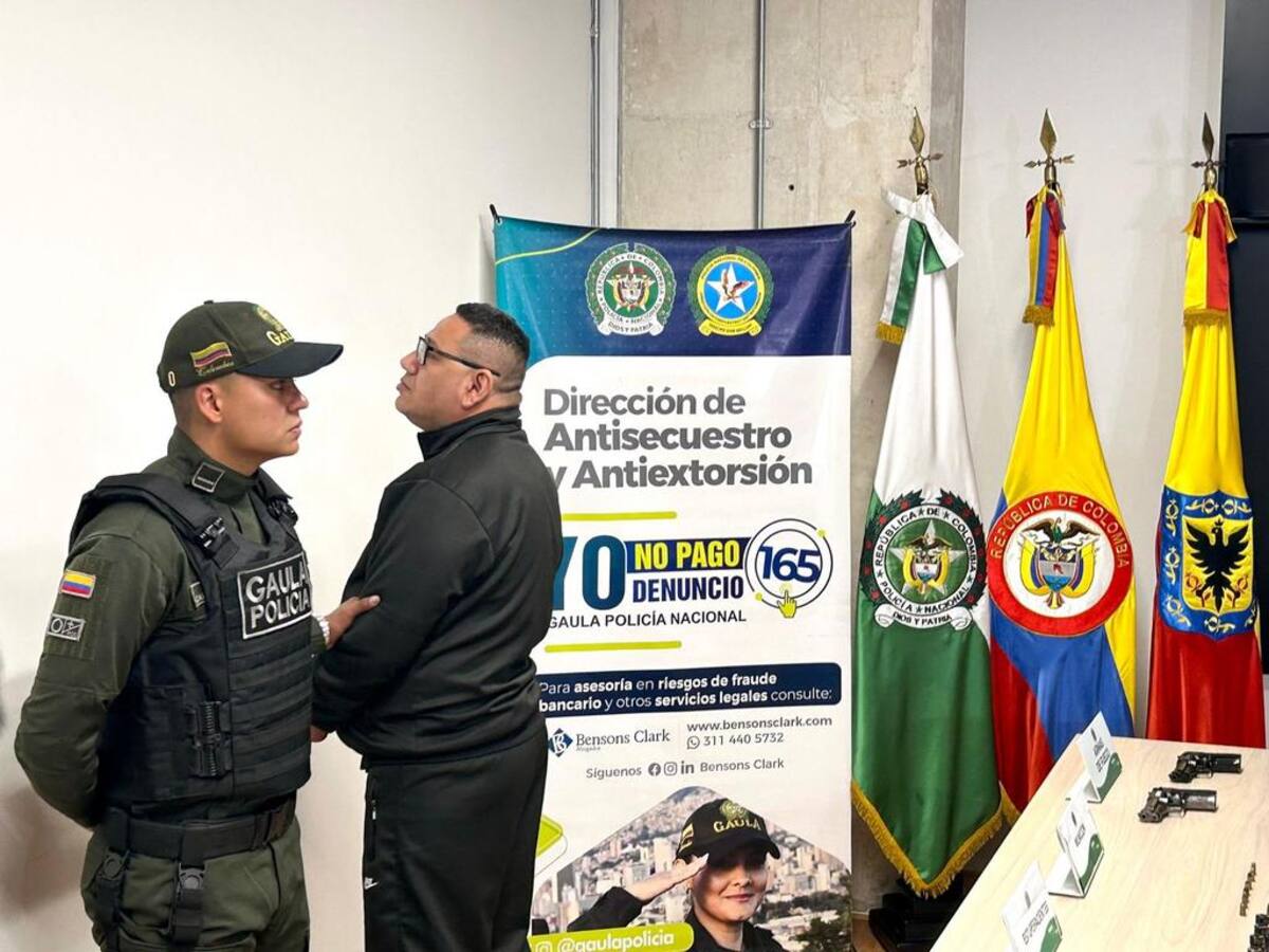 Capturan a alias Eryk, líder del Tren de Aragua en Bogotá, tras operativos en discotecas