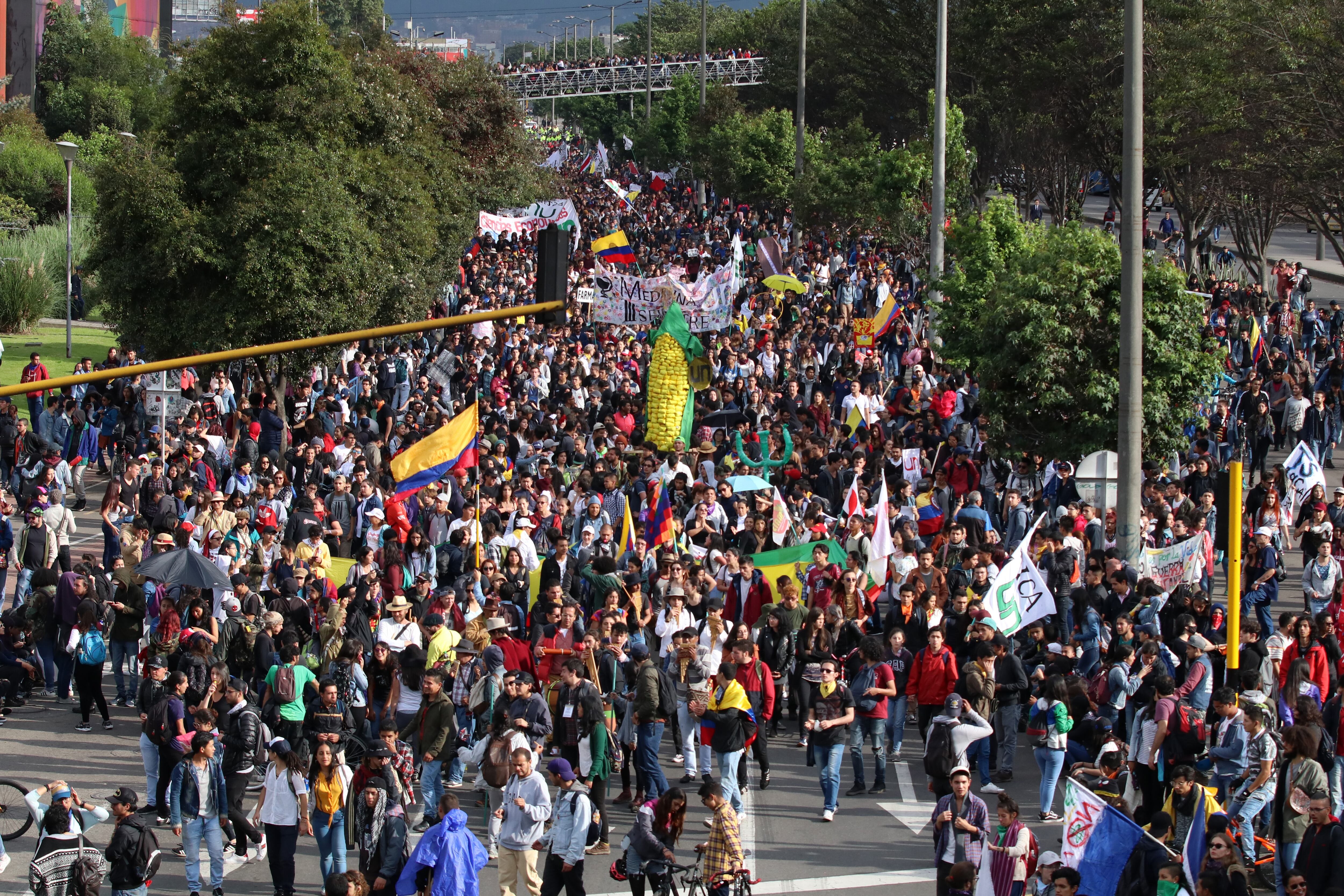 Protestas en Bogotá | Foto: Getty Images