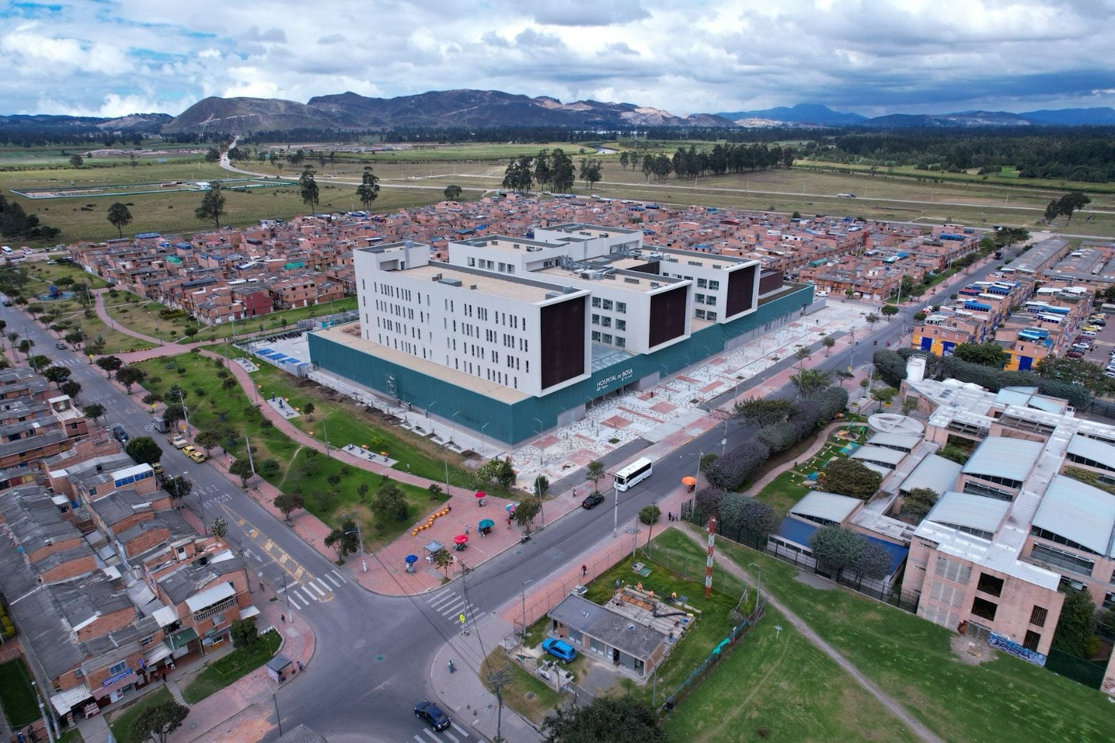 Hospital de Bosa. Foto: Alcaldía de Bogotá