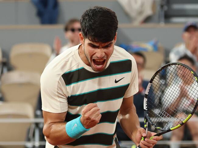 Carlos Alcaraz. Foto: EFE/EPA/MOHAMMED BADRA.
