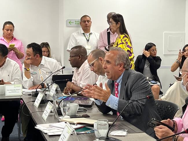 Ministro de Transporte, Guillermo Reyes. Foto: Cámara de Comercio de Cali