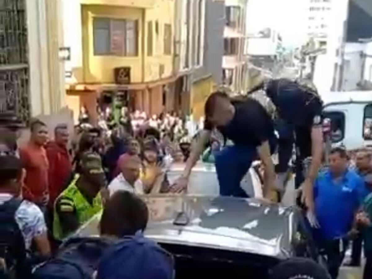 Conductor embistió personas en vía peatonal dispuesta para la Feria de Manizales