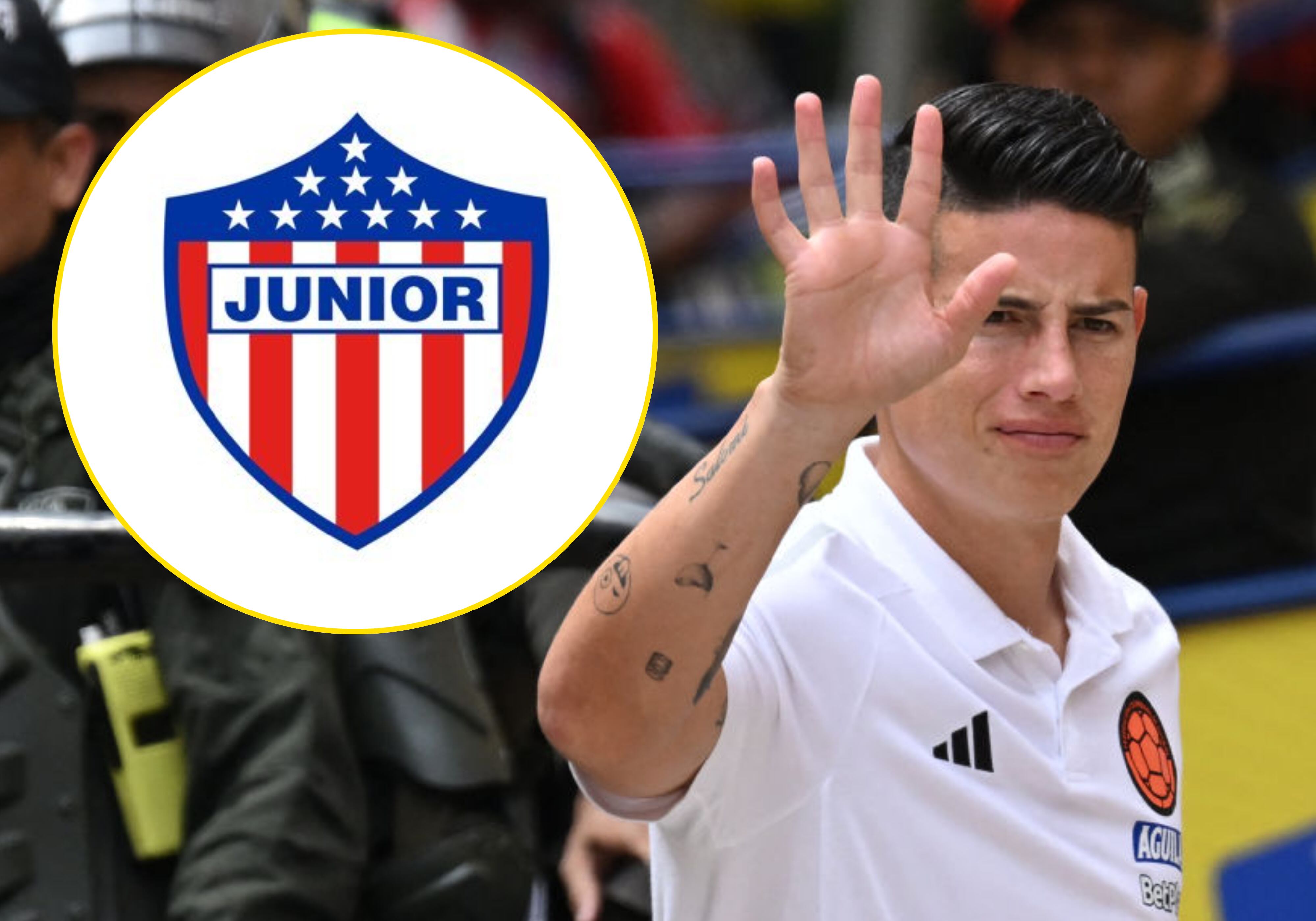 “Es posible que James Rodríguez venga a Barranquilla entre hoy y mañana para negociar”: Fuad Char
