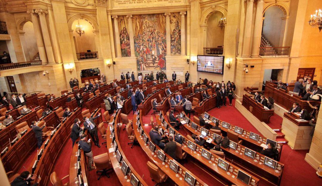 Cámara de Representantes de Colombia. Foto: Colprensa.