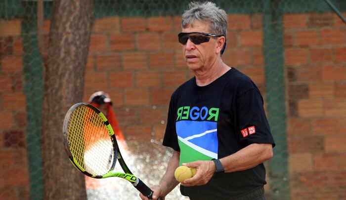 Edgar Muñoz, entrenador de tenis. Foto: Redes.