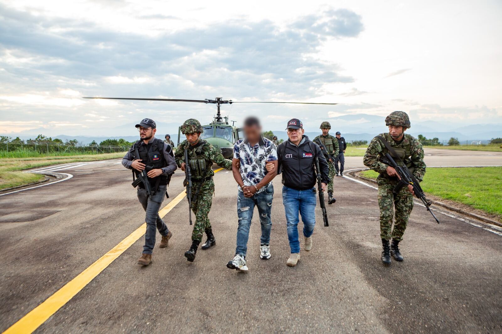 Captura de alias 'Stiven'. Foto: Suministrada