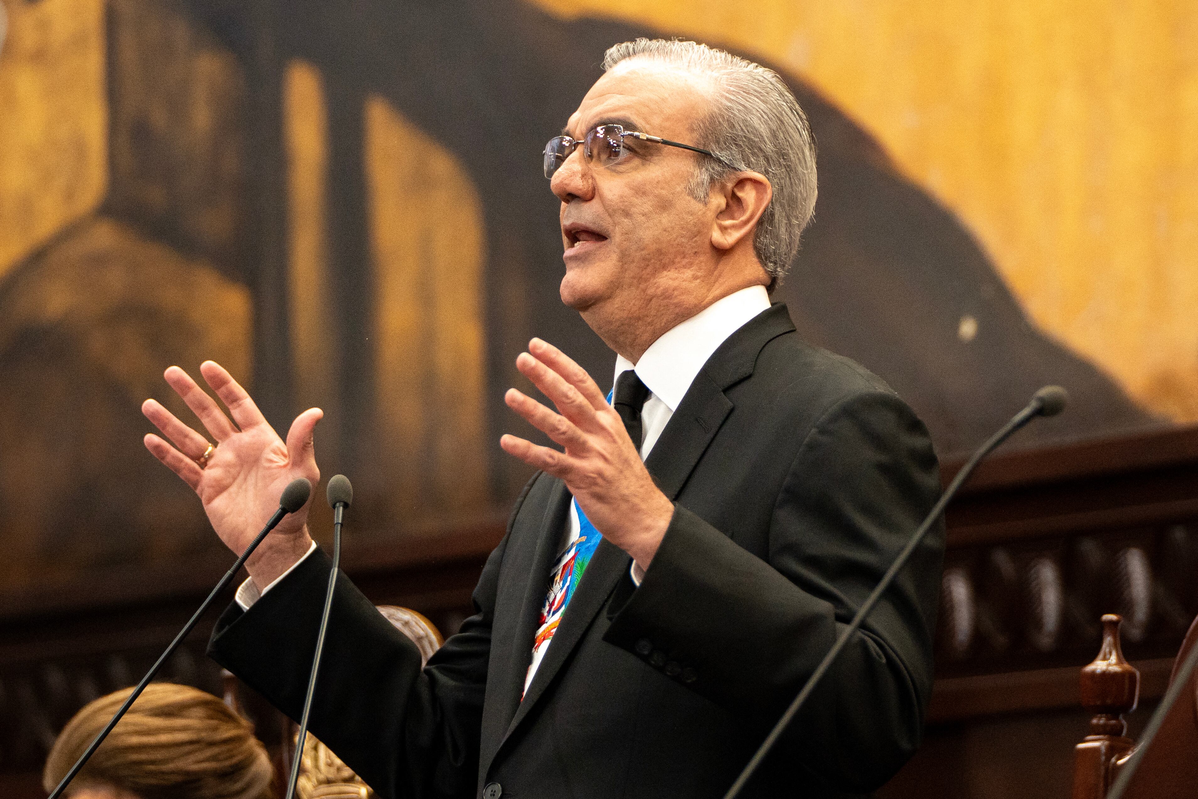 Luis Abinader. FOTO: FRANCESCO SPOTORNO/AFP via Getty Images.