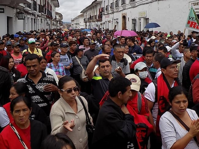Campesinos anuncian nuevo paro por incumplimientos en Cauca . Foto: Colprensa