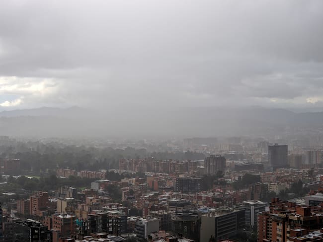 frío y lluvias en Bogotá. Foto: Getty Images