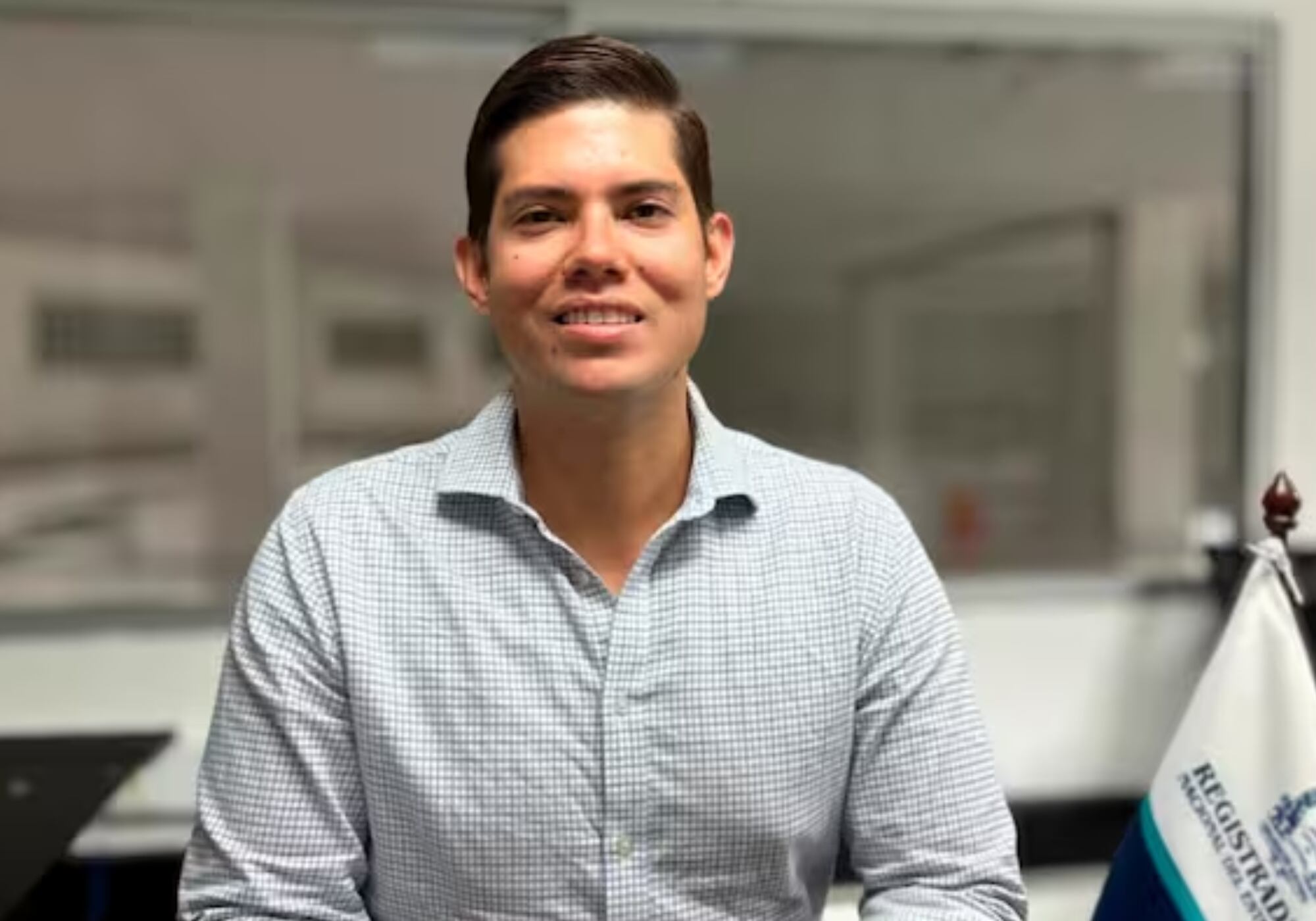 Daniel Barrios Mogollón,  delegado departamental del Atlántico.