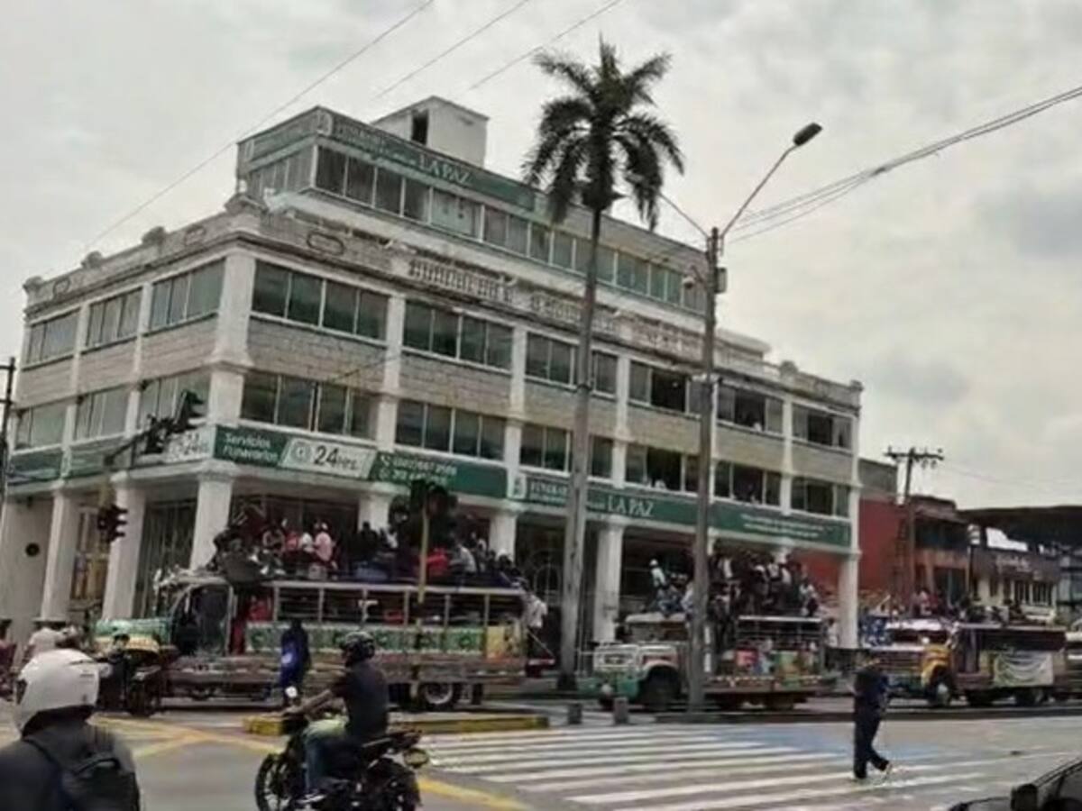 Minga indígena llegó a Cali: planean hacer un plantón en la ciudad