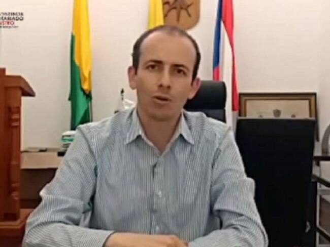 Juan Pablo Rosas, alcalde de Salamina. Crédito: Alcaldía de Salamina.