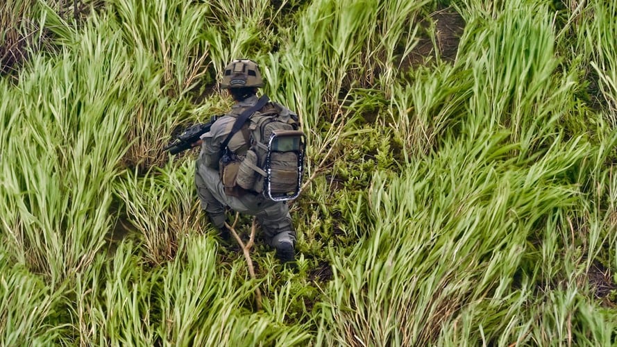 La acción militar se realiza en el marco de la operación Agamenón II. Foto: Getty Images