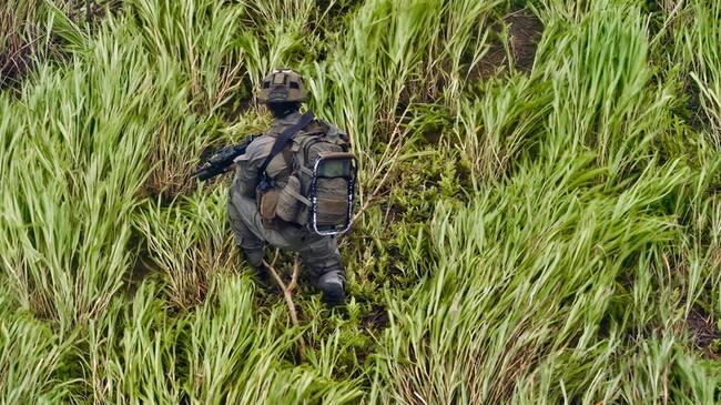 La acción militar se realiza en el marco de la operación Agamenón II. Foto: Getty Images