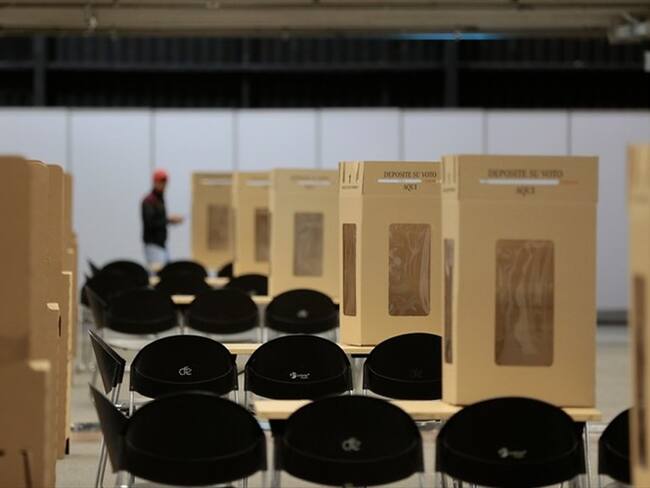 Puestos de votación. Foto: Colprensa