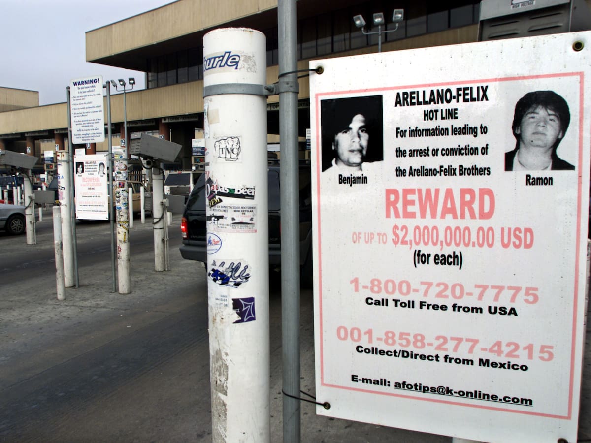 Fiscalía de EE.UU. rechaza solicitud de liberación de Benjamín Arellano Félix