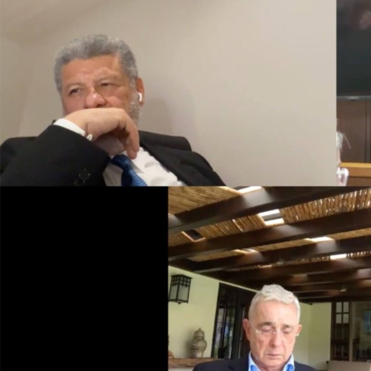 Fiscal y testigo del caso Uribe protagonizan tenso intercambio en audiencia