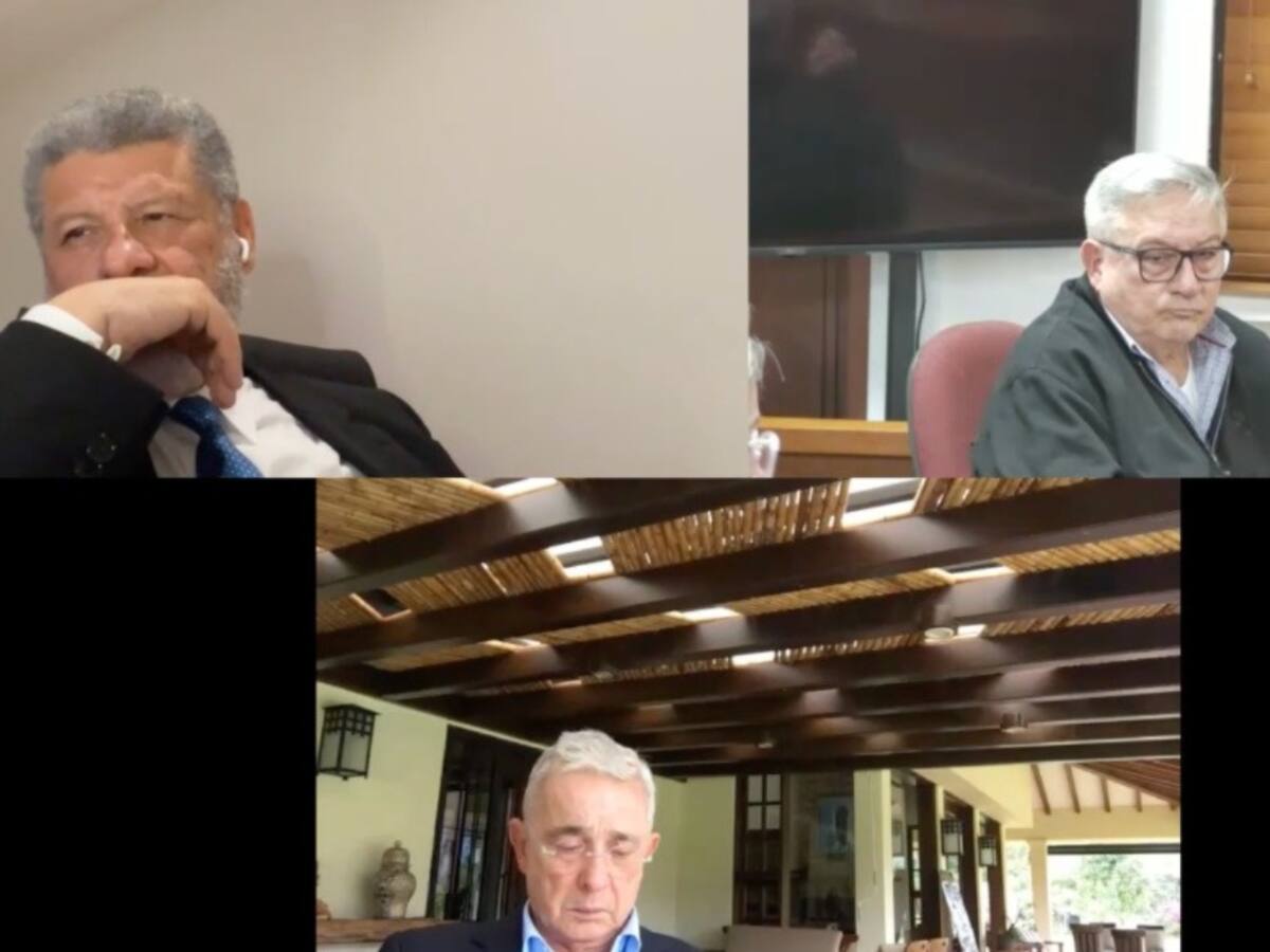 Fiscal y testigo del caso Uribe protagonizan tenso intercambio en audiencia