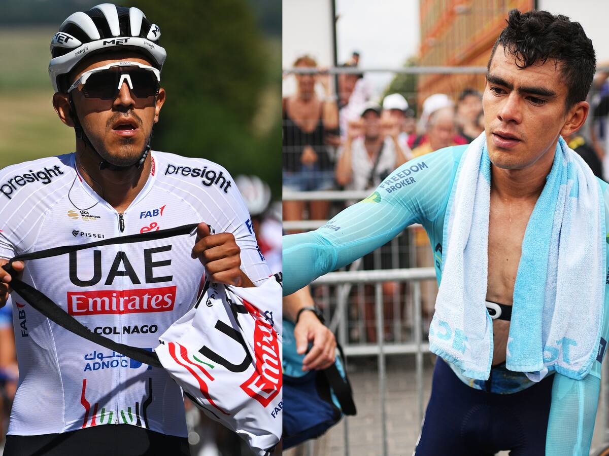 Juan Sebastián Molano y Harold Tejada, los colombianos protagonistas en el Tour de Emiratos Árabes