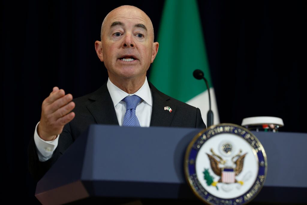 Secretario Alejandro Mayorkas  (Photo by Chip Somodevilla/Getty Images)