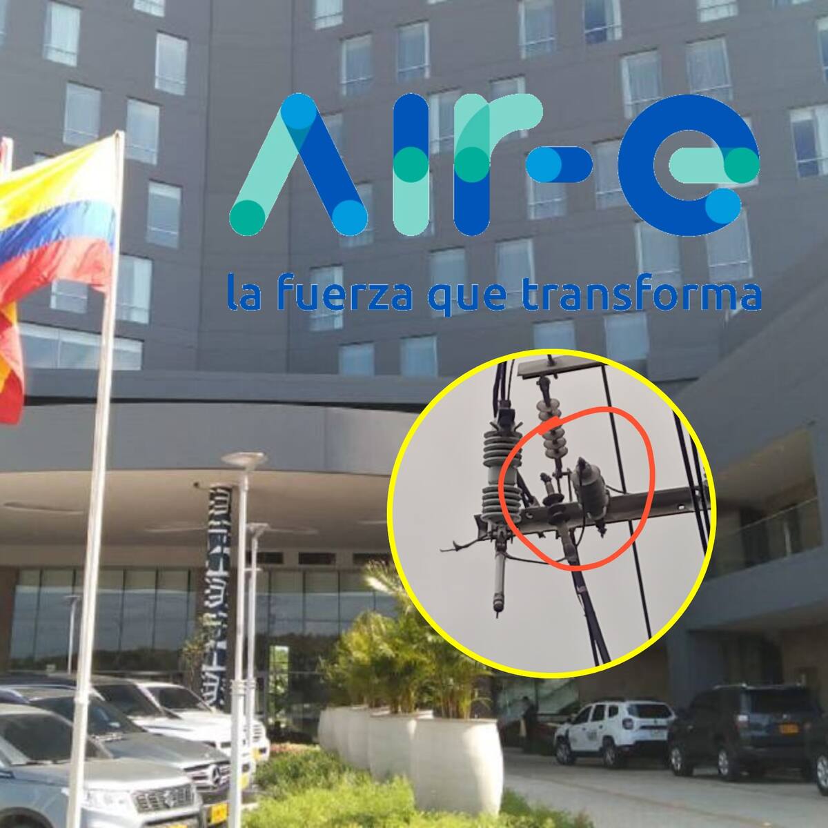 Fue un daño interno: Air-e respondió al Hotel Marriott Barranquilla por emergencia en ascensor