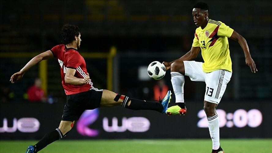La selecciones de Colombia y Egipto midieron fuerzas previo al Mundial de Rusia. Foto: Getty Images