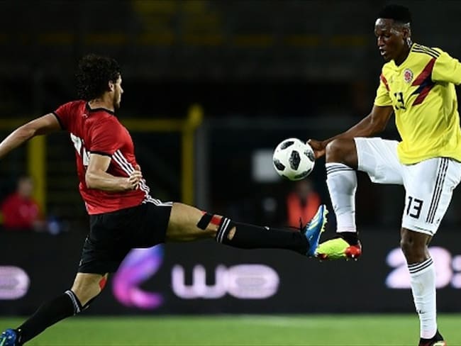 La selecciones de Colombia y Egipto midieron fuerzas previo al Mundial de Rusia. Foto: Getty Images