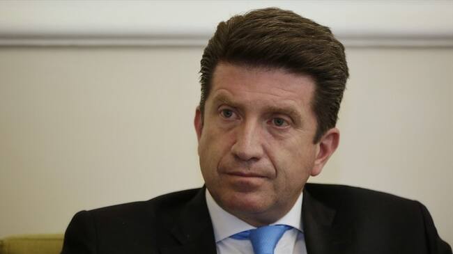 El ministro Diego Molano respondió al informe de HRW sobre los asesinatos de líderes sociales.. Foto: Colprensa