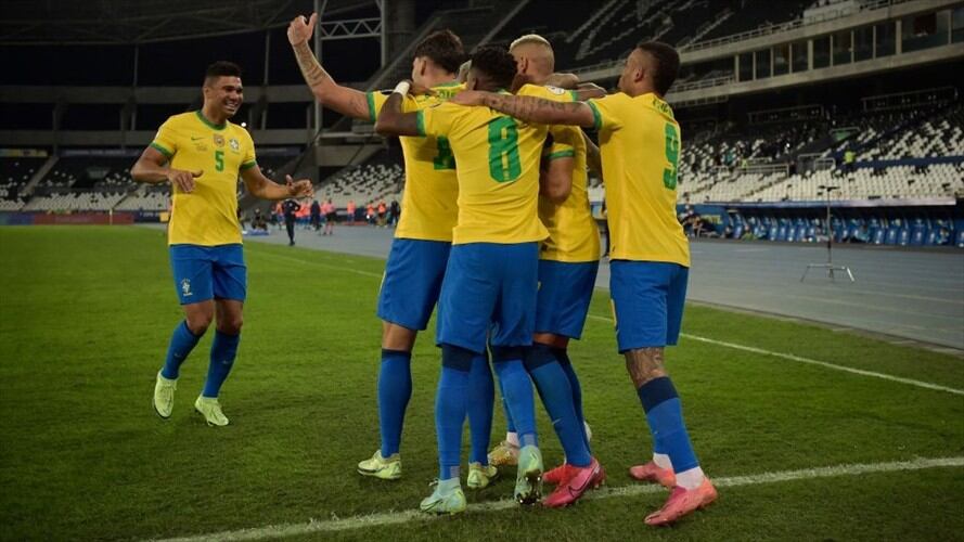 Brasil avanzó a las semifinales de la Copa América. Foto: Getty Images