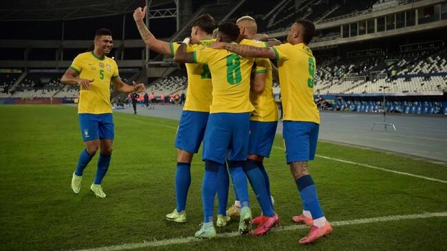 Brasil avanzó a las semifinales de la Copa América. Foto: Getty Images