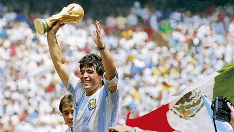 Diego Armando Maradona 1986. Foto: Getty Images