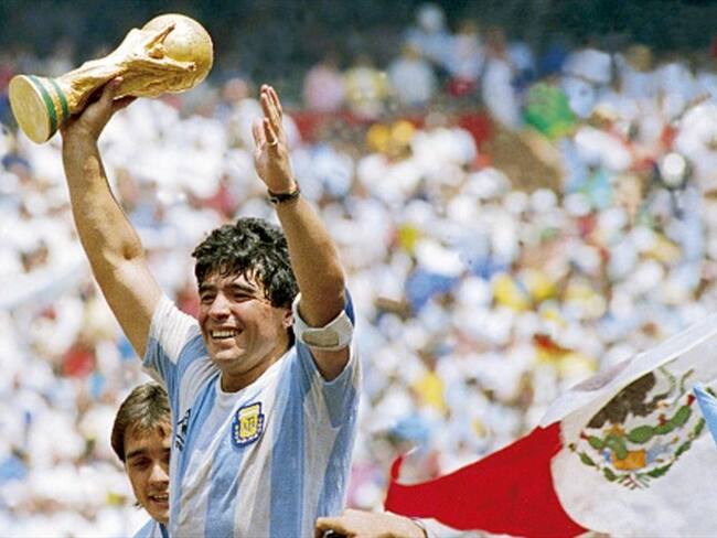 Diego Armando Maradona 1986. Foto: Getty Images