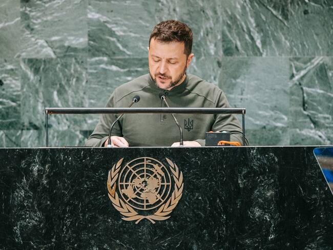 Volodymyr Zelensky. I Foto: EFE/EPA/OLGA FEDOROVA.