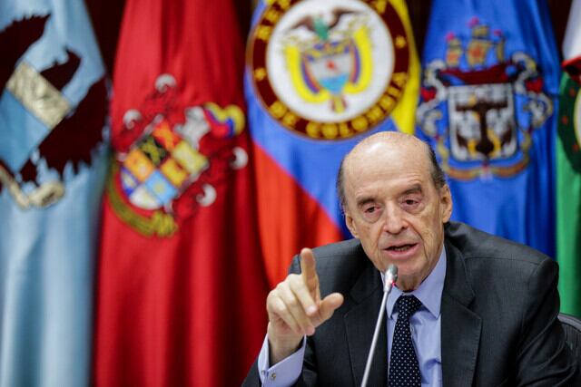Álvaro Leyva, ministro de Relaciones Exteriores de Colombia. Foto: Mariano Vimos/Colprensa