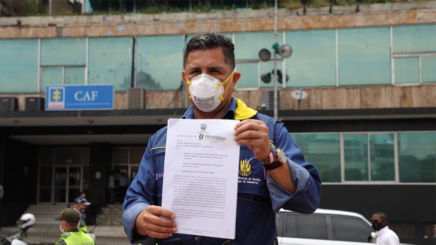 El alcalde Jorge Iván Ospina, señaló que las EPS han cometido actos punibles en contra de la salud pública. Foto: Alcaldía de Cali