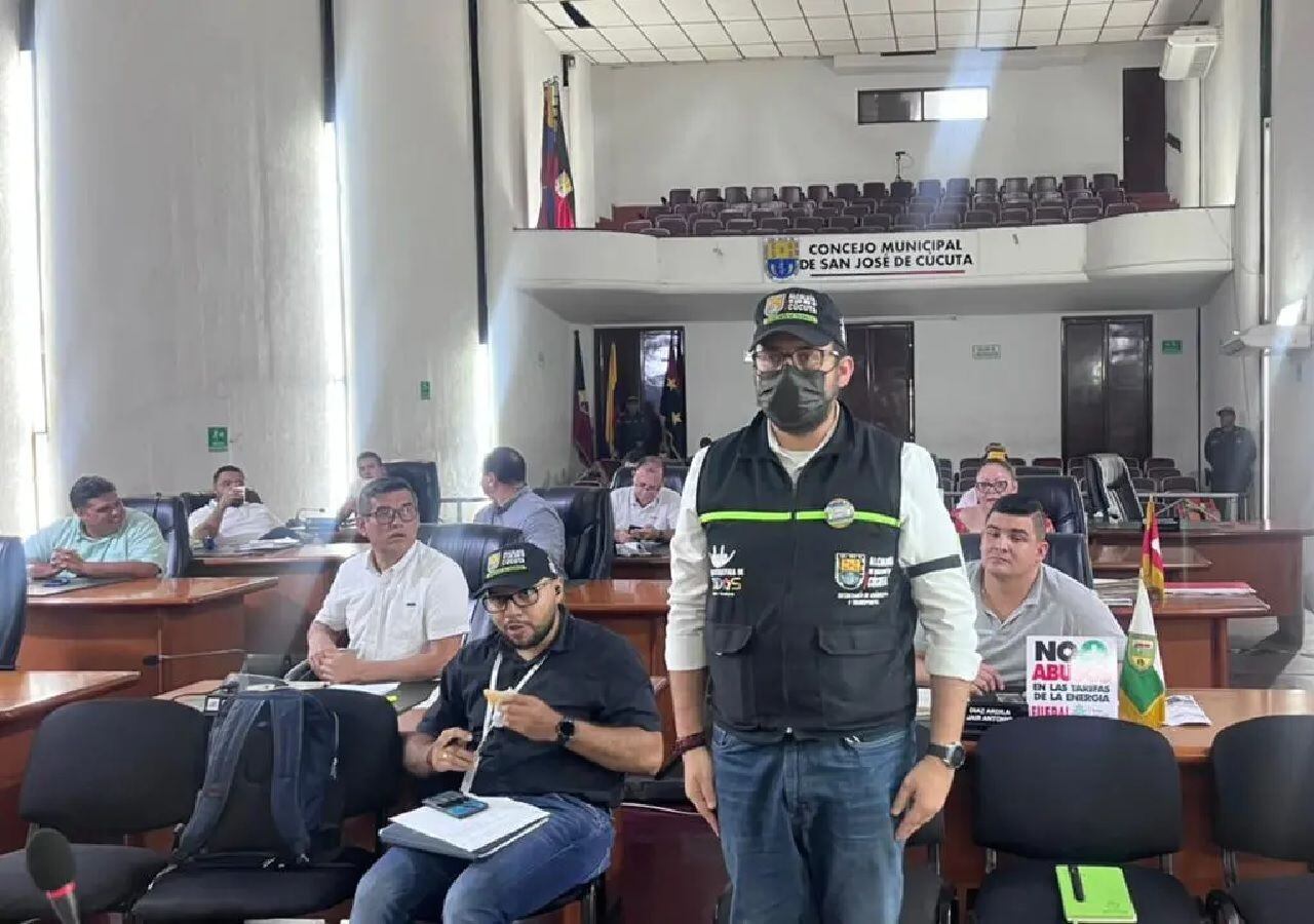 Ordenan tres días de arresto a secretario de tránsito de Cúcuta - Foto: Concejo de Cúcuta