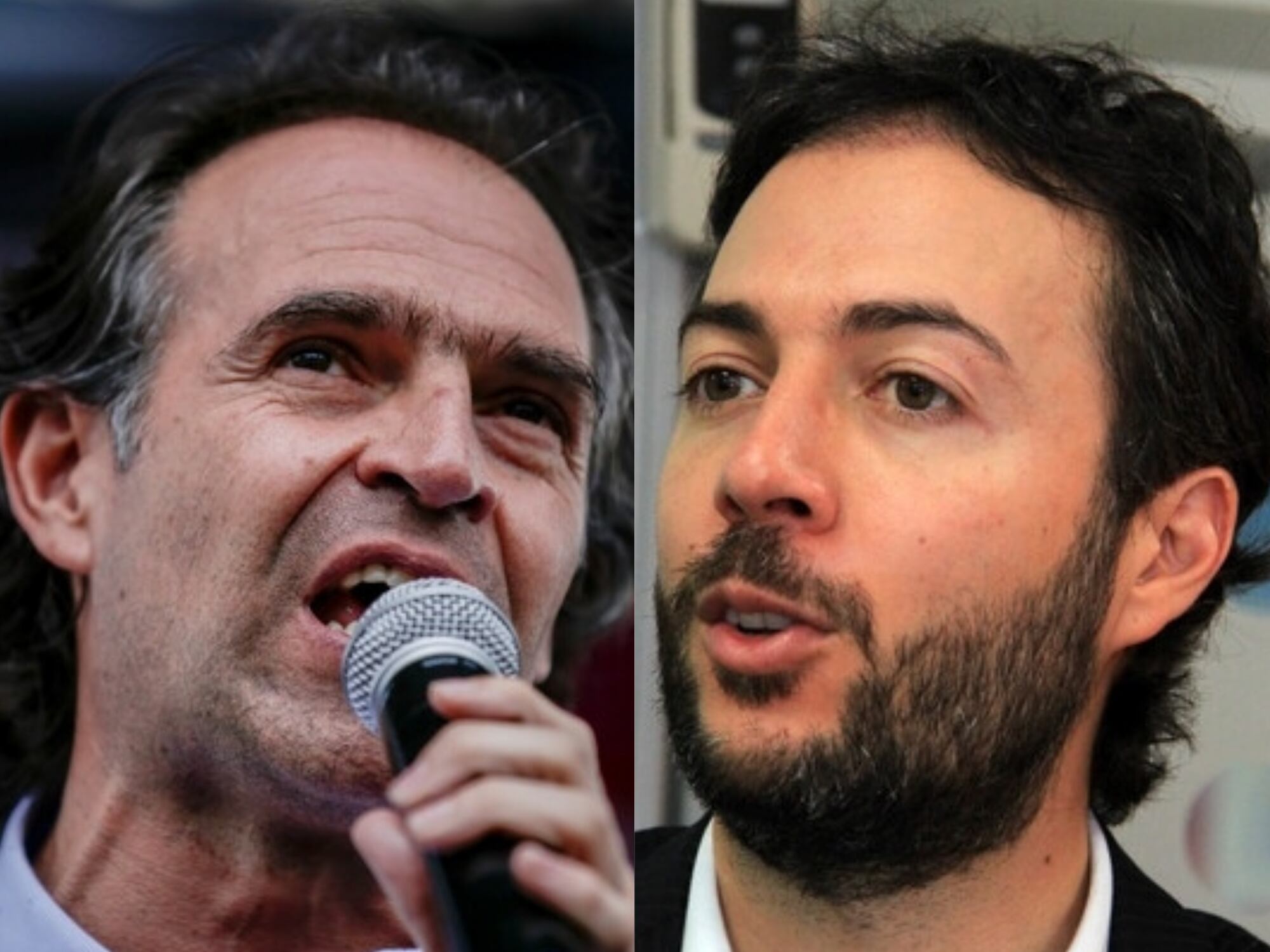 Federico Gutiérrez y Daniel Quintero. Foto: Colprensa Mariano Vimos-Alvaro Tavera