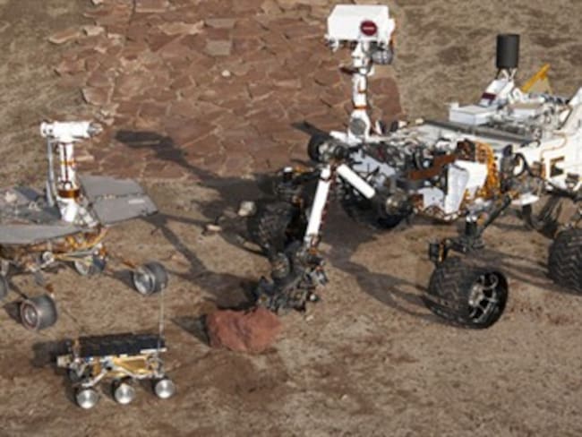 Robot de la agencia espacial estadounidense NASA, Curiosity. Foto: BBC Mundo.