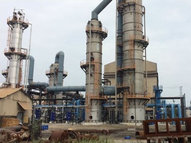 Esta planta carbonato de sodio no tiene emisiones de CO2. Foto: BBC Mundo