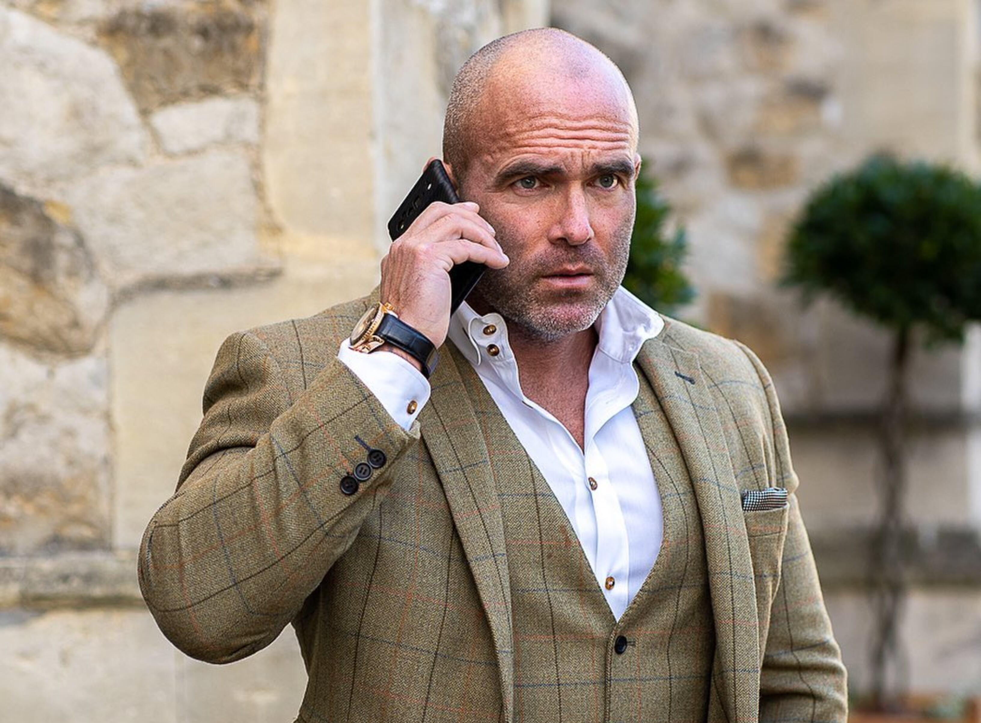 Simon Newton, el guardaespaldas que ha protegido a varios famosos. Foto: Cortesía Simon Newton