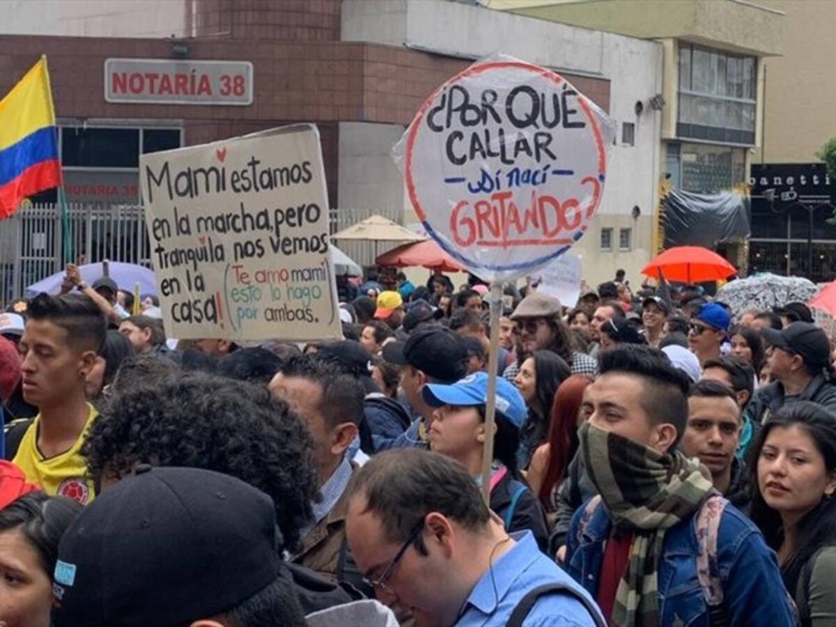 Así se vivió el séptimo día de paro: en su mayoría, marchas pacíficas